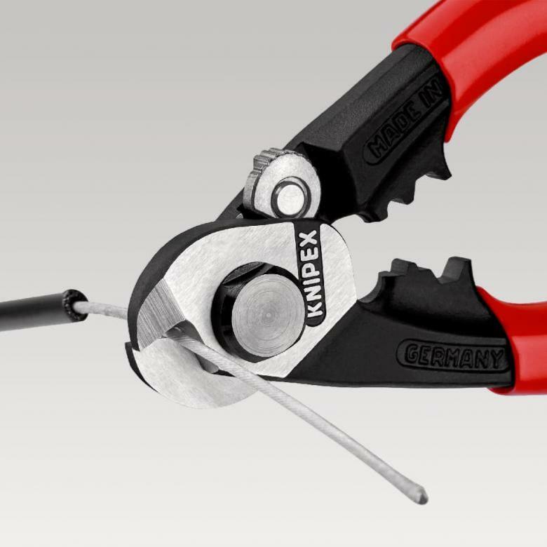 Pince Knipex coupe cable acier de 5 mm forgée en acier chrome