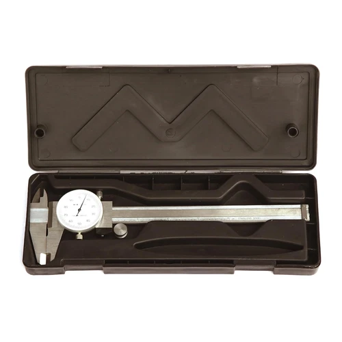 0-6" Stainless Steel 4 Way Imperial Dial Caliper .001" Shock Proof