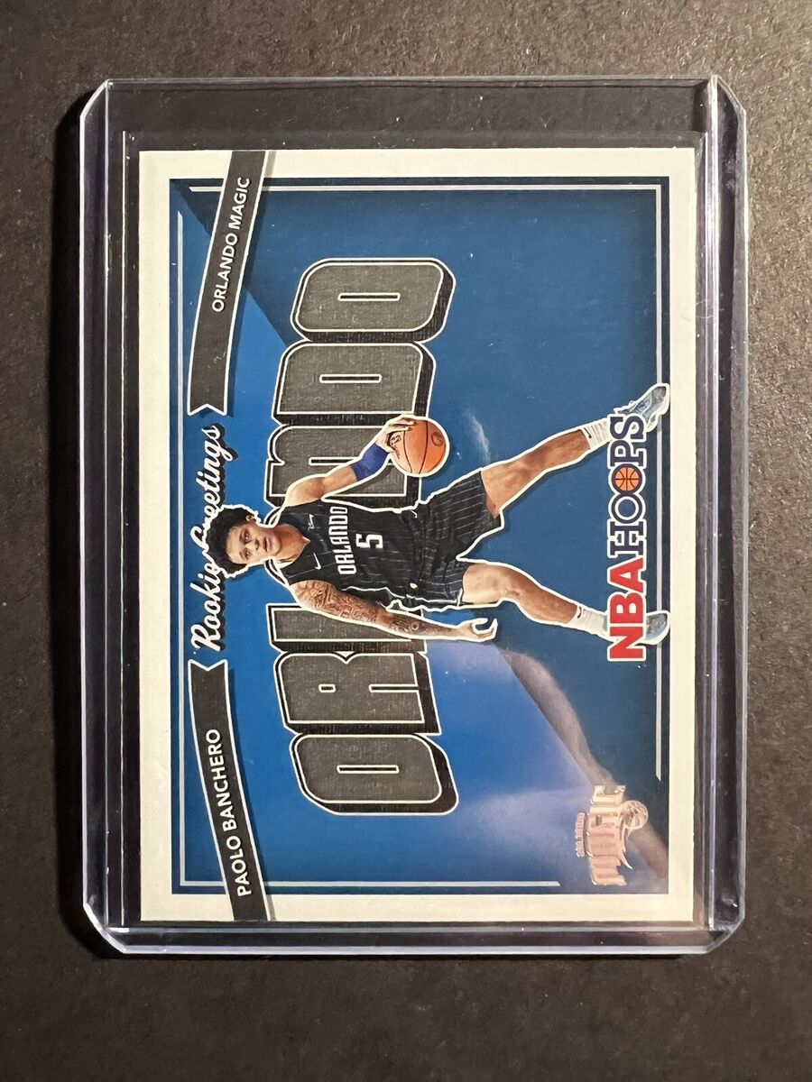 Paolo Banchero 2022-23 Hoops Rookie Greetings RC #1 | eBay Paolo Banchero 2022-23 Hoops Rookie Greetings RC #1 | eBay