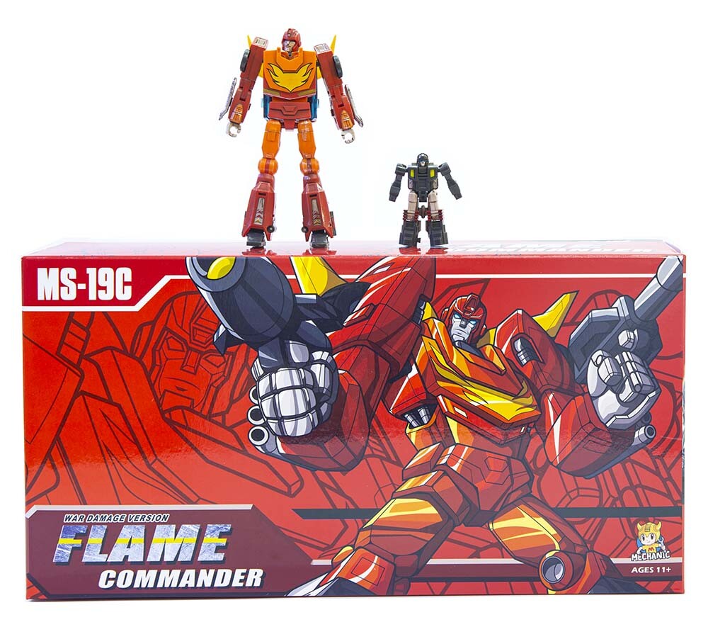 MechFansToys MS-19C Rodimus Prime War Damage Ver. MFT Hot Rod