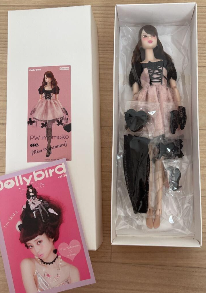 【新品、タグつき】PAMEOPOSE　Doll Dress　М Odani Miyuki collaboration PW-momoko doll ae Nakamura Risa 2016