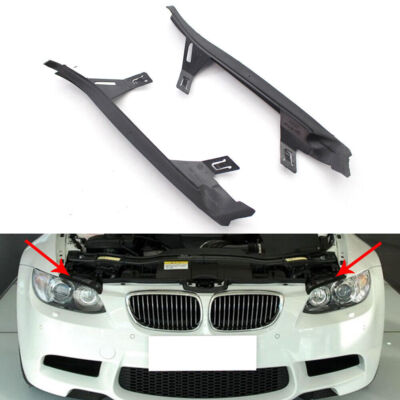 Fit for BMW E92 E93 06-09 / M3 08-12 FRONT UPPER HEADLIGHT GASKET SEAL PAIR SET