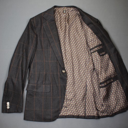 RUBINACCI LH Maßgeschneiderter Kaschmir Sport Mantel Gr. ~IT 48 / M / Medium Jacke Blazer - Bild 11 von 17