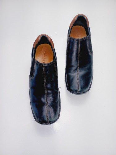 Cole Haan Zeno Black Leather Driving 