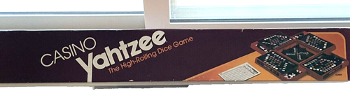 VINTAGE 1986 Milton Bradley CASINO YAHTZEE COMPLETE w/Instructions & ScorePad !! - Picture 6 of 8