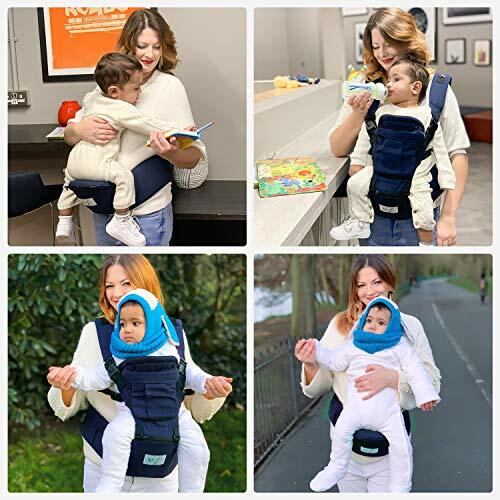 baby steps 6 in 1 ergonomic baby hip seat carrier
