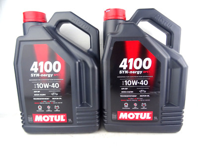 Motul 4100 SYN-nergy SPEC 10W40 Motoröl 10W-40 ACEA A3/B4 MB VW RENAULT 2x 5L