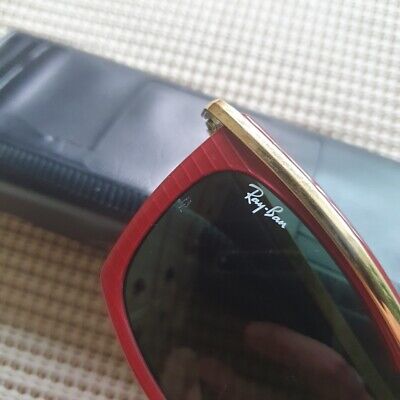 B&L Ray-Ban Olympian II Sunglasses Wood pattern frame Rayban B&L Ray-Ban Olympian II Sunglasses Wood pattern frame Rayban