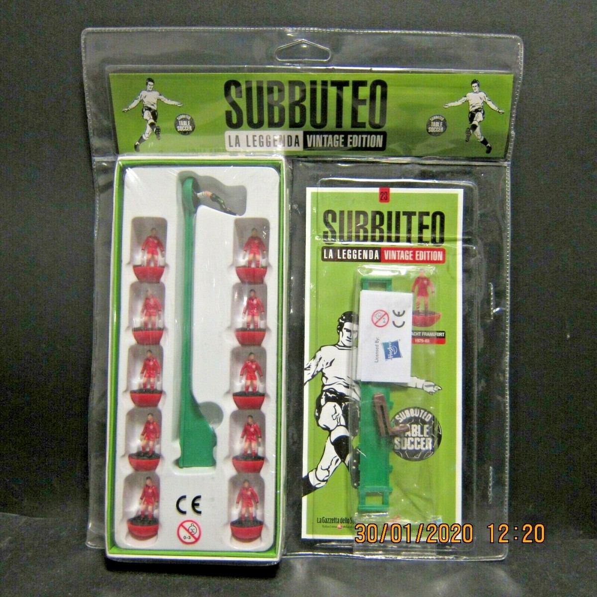 Subbuteo La Leggenda le tattiche e la storia scheda 28