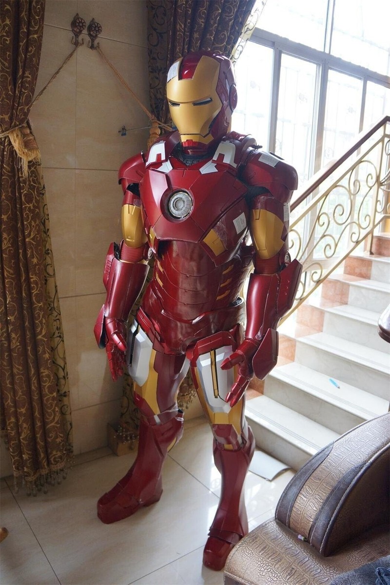 iron man costume with helmet Ironman Mk7 Armor & Helmet - Costume Suit for Cosplay