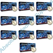 *1,000-Gloves* MicroFlex Diamond Grip Powder-Free Latex Exam Small MF-300-S