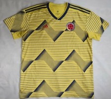 2018 ADIDAS CLIMALITE COLOMBIA NATIONAL TEAM SOCCER JERSEY SIZE XL