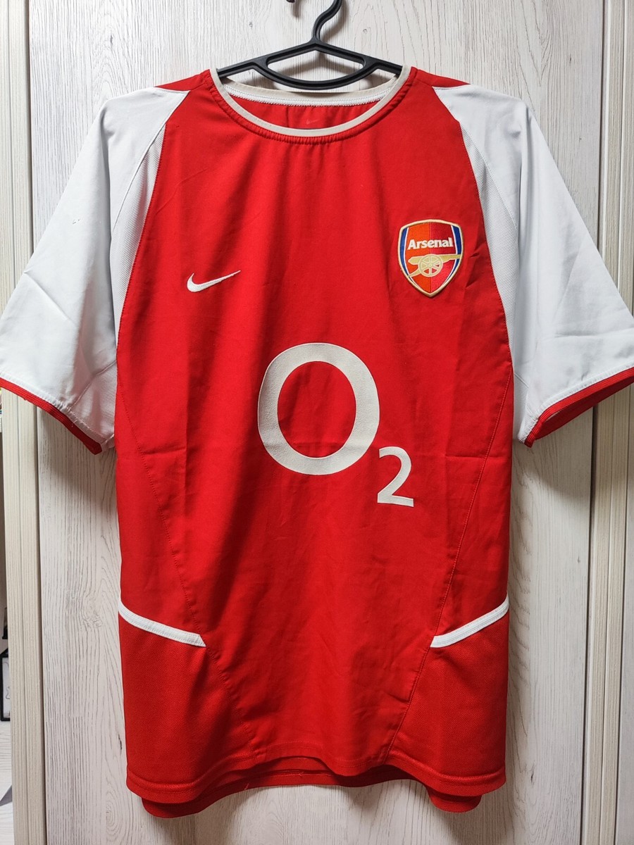 Size S Arsenal 2002-2004 home football shirt jersey | eBay