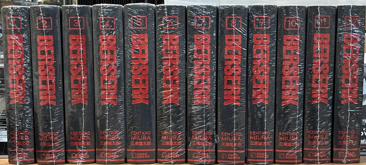 Berserk Hardcover Deluxe Edition Vol. 1-12 BRAND NEW English 10