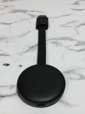 Google Chromecast 3rd Gen 1080p HD Media Streaming Device Only NC2-6A5 Tested