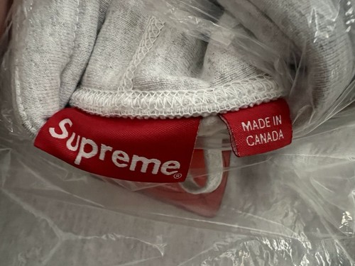🔴Neu Supreme Traffic Cone Kapuzenpullover - Ash Grey 🩶 FW 19 🔴 Größe M - Bild 4 von 5