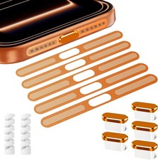 5PACK Speaker Dust Cover for Iphone 17 Pro Max, USB C Dust Plug Type C Port Cove
