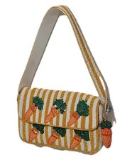 Beaded Purse Handcrafted In IndiaCarrot Vegetable Spring Crossbody TikTok