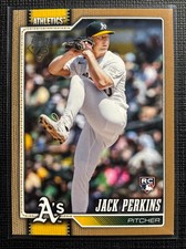2026 Topps Baseball GOLD /2026 #206 Jack Perkins, Athletics RC