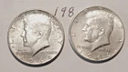 KENNEDY HALF DOLLAR, 1964-D,  1964-D,  90%  SILVER     198