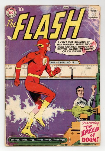 Flash #108 GD- 1.8 1959