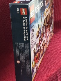 LEGO (10245) Santa&rsquo;s Workshop&bull; Ages 12+- 883 Pieces&bull; 2014 New/Sealed Box