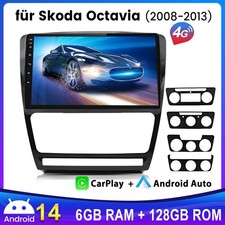 6+128G Für Skoda Octavia 2 1Z3 1Z5 2004-2013...
