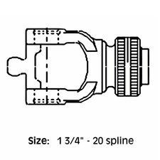 84053851 Bp573063879 Square Baler Yoke Fits Ford 590 590c 20 Spline