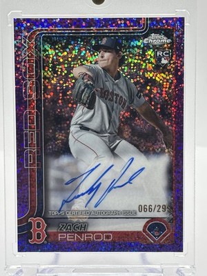 2025 Topps Chrome Zach Pernod Rookie Auto /299