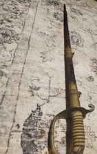 Rare Named US Revenue Cutter Service / USCG Officer Sword Kenneth A. Goler