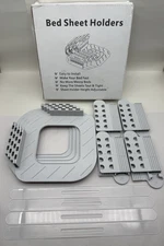 Sheet Tighteners & Bed Sheet Holders - Heavy Duty Mattress Corners to Hold Sheet