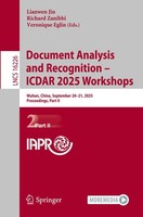 Document Analysis And Recognition - Icdar 2025 Workshops Richard Zanibbi