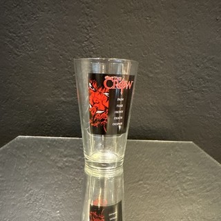 The Crow Movie Logo Pinta Trasparente Bicchiere Film Memorabilia Da Collezione