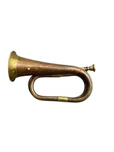Copper and Brass Bugle – Traditional Style, Made in India, Good Condition*625