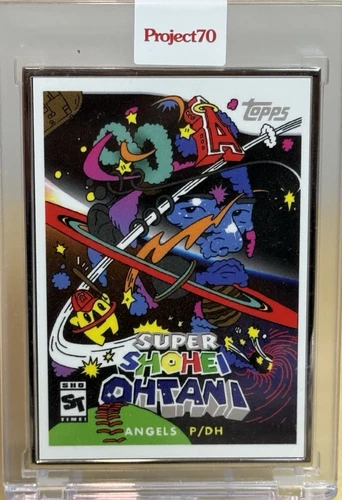 SHOHEI OHTANI x ERMSY * ARTIST PROOF A/P /51 * TOPPS PROJECT 70 SUPER MARIO #483