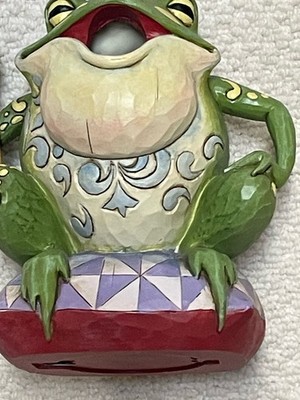 Jim Shore Heartwood Creek Frog Prince Anthropomorphic Wooden