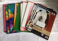 11 Hefte Schulhefte je 16 Blatt - 7 x kariert, 3 x liniert - 1 x ohne Linien