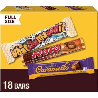 Hershey Assorted Caramel Candy Box, 29.4 Ounce (Pack of 1), Brown, Orange