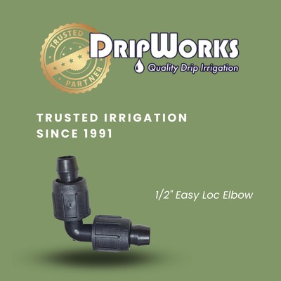 Irritec 1/2'' Easy Loc Elbow