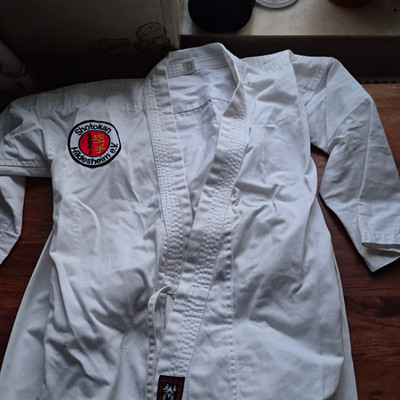 Budodrake Karate Anzug Gi weiß mit Shotokan Hildesheim Gr. 140