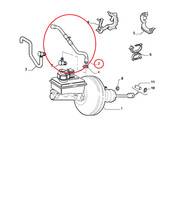 Schlauch Steuerung Hydraulisch Bremsen Fiat Palio - Strada Original 46521048