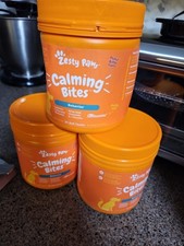 3X Zesty Paws Dog Calming Bites 90 Soft Chews 6/2026