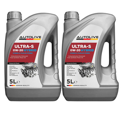 AUTOLIVE MOTORÖL 0W-20 HYBRID ULTRA-S API SN SP ILSAC GF-6A  SYNTHETISCH 2x 5L