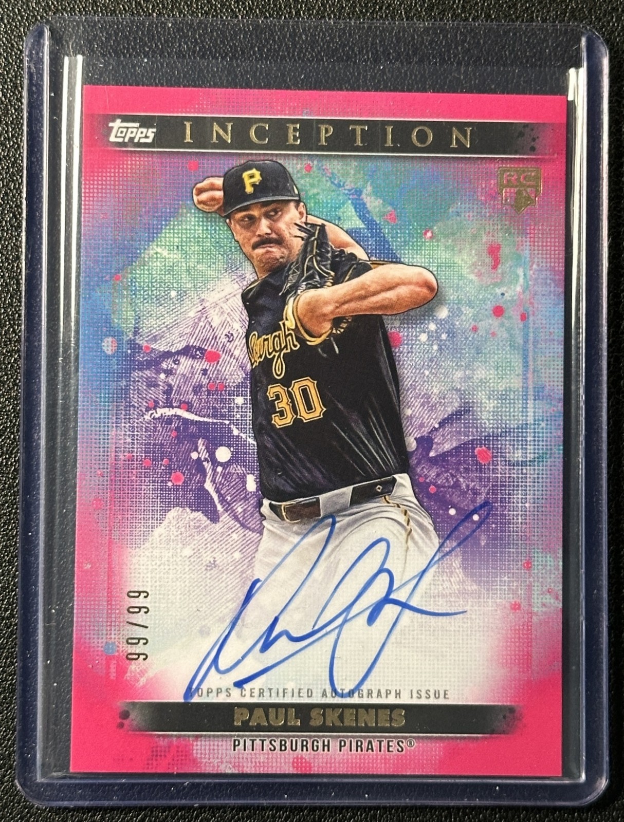 Paul Skenes 2024 Topps Inception #13 Magenta /99 Price Guide 