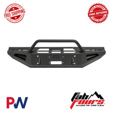 Fab Fours Red Steel Front Bumper W Pre Runner Guard For 06-09 Ram 2500 3500