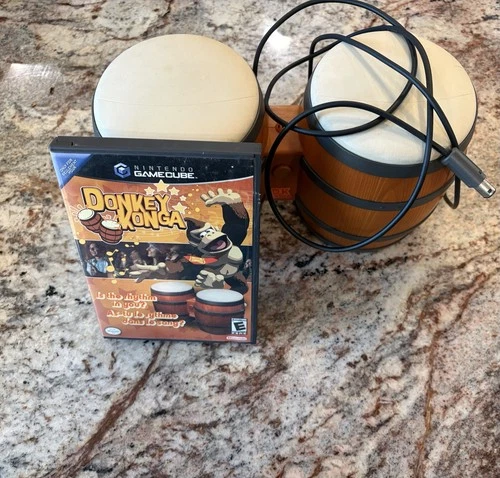 Donkey Konga with Bongos for Nintendo GameCube 2004