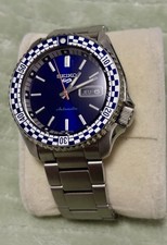 SEIKO 5 SPORTS  Blue 'Chequered Flag' Special Edition Automatic Watch
