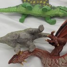Vtg 1993 Kenner Jurassic Park Dimetrodon JP.01 Toy Lot 1977 Imperial UKRD Dragon — photo 8