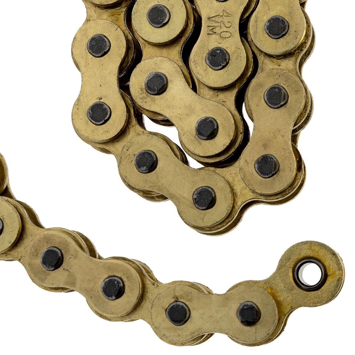 NICHE Gold 420 X-Ring Chain 108 Links With Connecting Master Link