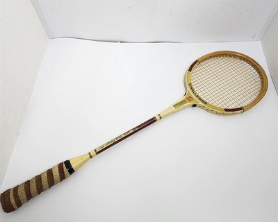 Vintage Slazenger Challenge GTS Squash Racquet Genuine Tubular Fibre-Glass Shaft